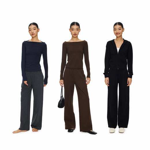 弹力直筒卫裤 商品图4