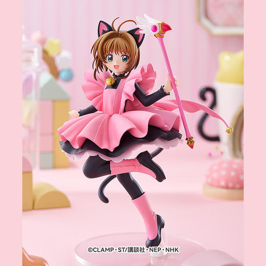 【GSC现货】POP UP PARADE 木之本樱 黑猫风战斗服Ver. Lsize 商品图3