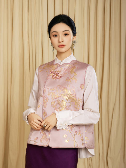 廷前观棠 | 奇骐粉色小马马甲 商品图0