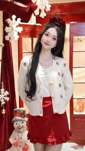 玛克门店发货：花朵开衫货号：MF80JA018A20