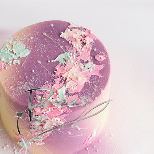 即将下架！2026新版「双鱼座」杨梅酸奶抹茶味蛋糕｜十二星座唯美星空系列 商品图1