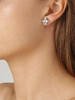 北京仓｜Dyrberg Kern-GIGI-白色水晶 耳钉［丹麦设计师］ 商品缩略图0