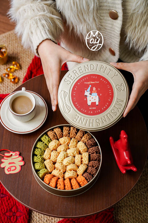 五拼曲奇·金罐礼盒 商品图5