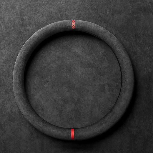 【天猫热卖3000+ 折后119元】德国权尚 车载超纤三代 方向盘套-38MM 把套保护四季通用真皮 手缝汽车翻毛皮超薄 商品图5