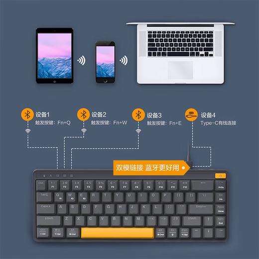 【自用超值】小米 MIIIW/米物 无线高端机械键盘 68键紧凑布局高端系列 商品图4