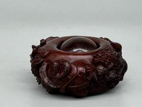 时来运转°小叶紫檀把件