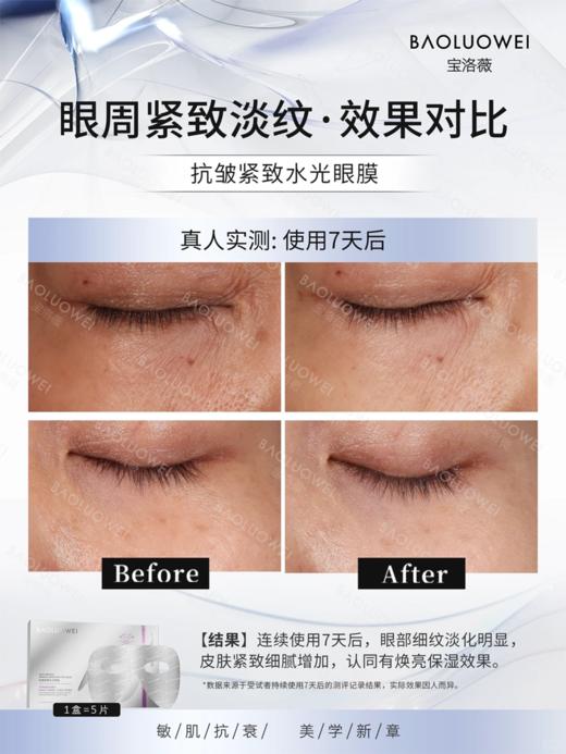 宝洛薇抗皱紧致水光眼膜10g*5片 商品图4