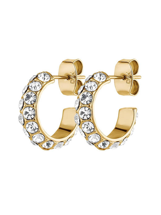 北京仓｜Dyrberg Kern-HEIDI-金色水晶 耳环［丹麦设计师］ 商品图0