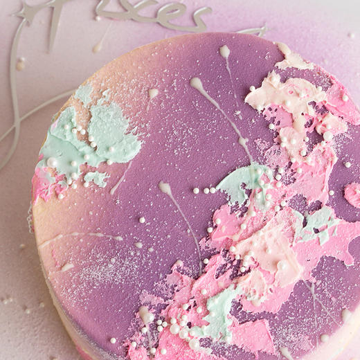 即将下架！2026新版「双鱼座」杨梅酸奶抹茶味蛋糕｜十二星座唯美星空系列 商品图4