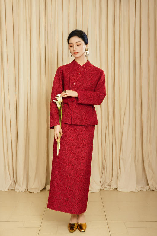 廷前观棠 | 绛云间半裙 商品图1