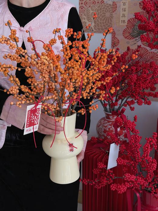 鸿运冬青 · 北美冬青瓶插花（带花瓶） 商品图1