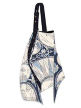 北京仓｜Inoui Editions-CHANCE INOUI-海军蓝 丝巾包  ［法国设计师］