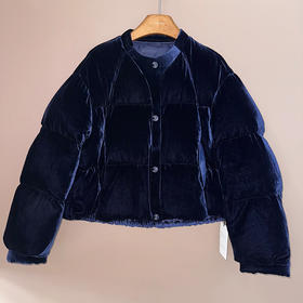 【特价不退换】良木礼桑蚕丝鹅绒服（2452）