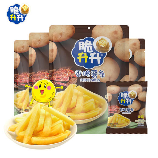 脆升升碳烤和牛味香脆薯角100g 商品图1