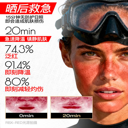 iLab艾莱博极限运动海洋疗法 (多肽胶原)晒后双管凝胶(SOS救急修护) 商品图1