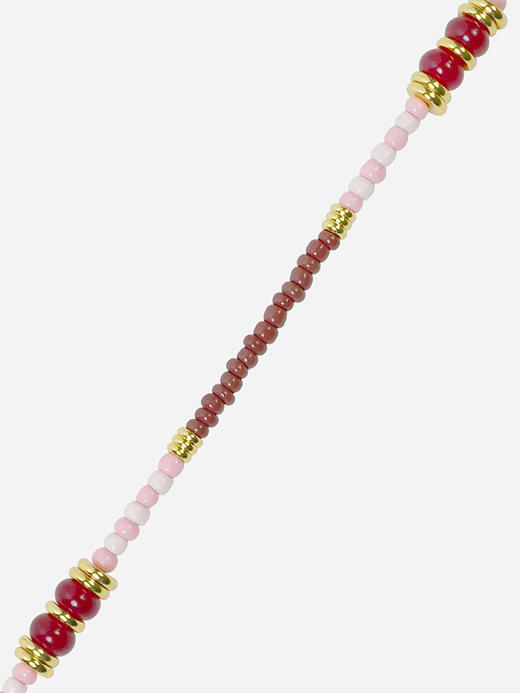 北京仓｜La Coque Française-KESSIA-棕色 串珠 长款 手机链［法国设计师］ 商品图1