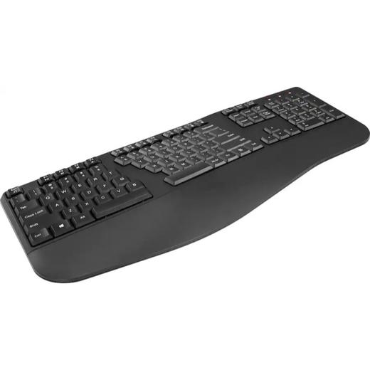 美国品牌 Insignia 105键全尺寸无线人体工学薄膜键盘 - 黑色 商品图0