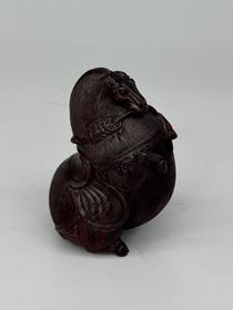 小叶立马摆件6*4.5*8.5cm