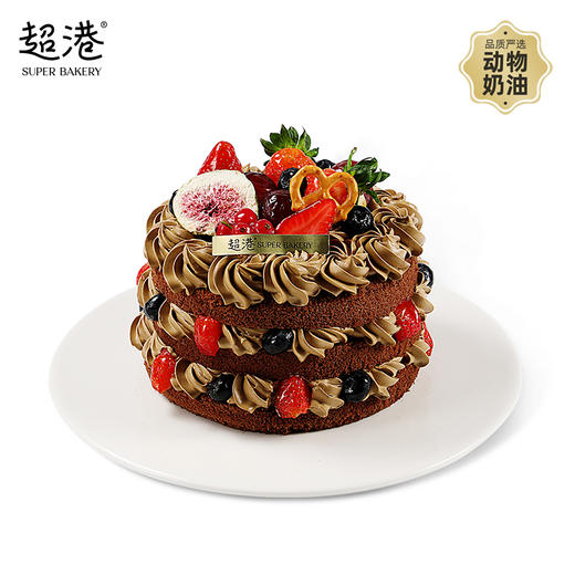 可可莓果 生日蛋糕 商品图0