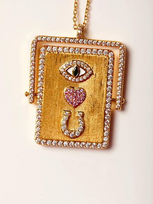 北京仓｜MYA-BAY-TO THE MOON-眼睛形 心形 马蹄形 项链［比利时设计师］ 商品图2