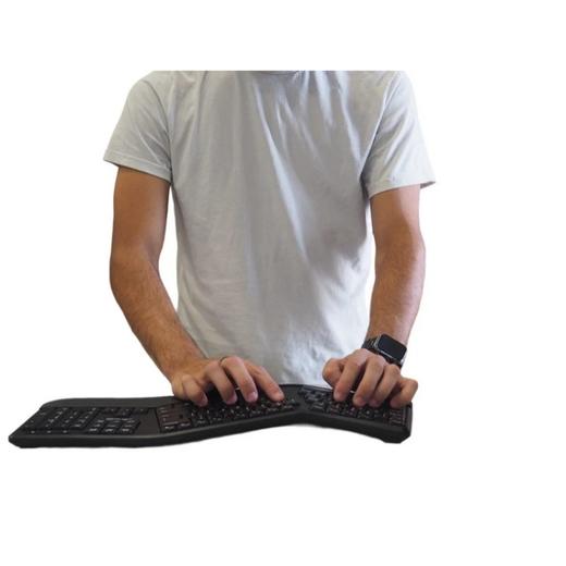 美国 Microcad 2.4G人体工学薄膜键盘 商品图1