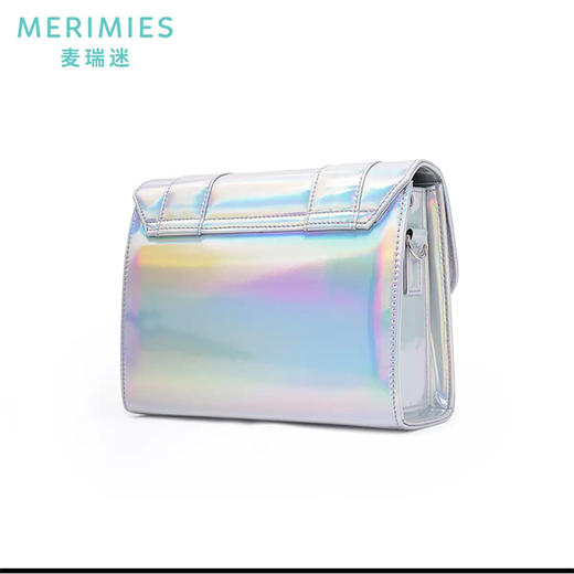 泰国 MERIMIES麦瑞迷 剑桥包拼色纯色 单肩邮差包斜挎包女包包 商品图7