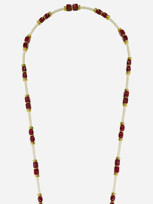 北京仓｜La Coque Française-MINA-米色 串珠 长款 手机链［法国设计师］ 商品图2