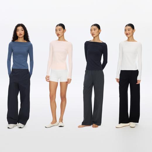 Oneup船领修身长袖 商品图4