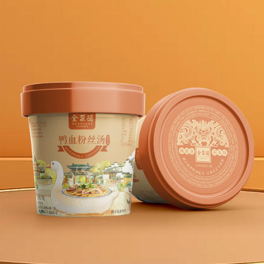  全聚德鸭血粉丝汤（麻酱味） 商品图0