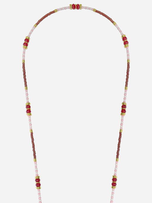 北京仓｜La Coque Française-KESSIA-棕色 串珠 长款 手机链［法国设计师］ 商品图2