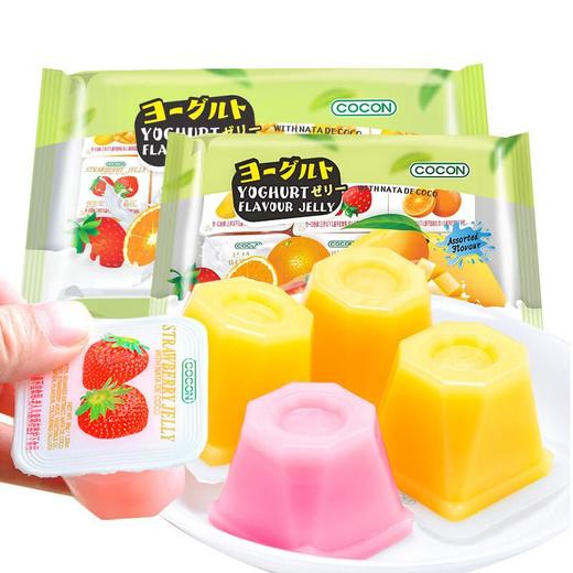 可康牌酸奶味多口味果冻 210g/袋 商品图2