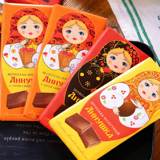 套娃牌多口味巧克力80g/块（俄罗斯） 商品图1