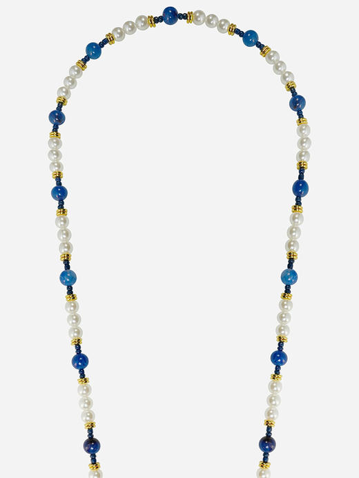 北京仓｜La Coque Française-FREIDA-蓝色 串珠 长款 手机链［法国设计师］ 商品图2