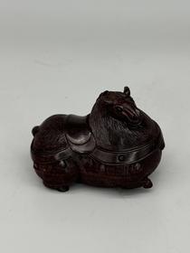 小叶唐马把件4*6.5*4.5cm