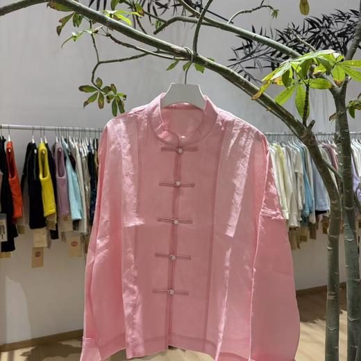 【抖音专属】中式小衫（23710162B桃夭） 商品图1