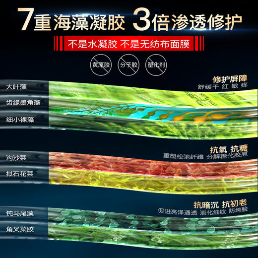 iLab艾莱博极限运动海洋疗法 (多肽胶原)60分钟SPA双片面膜(抗氧抗光老) 商品图1