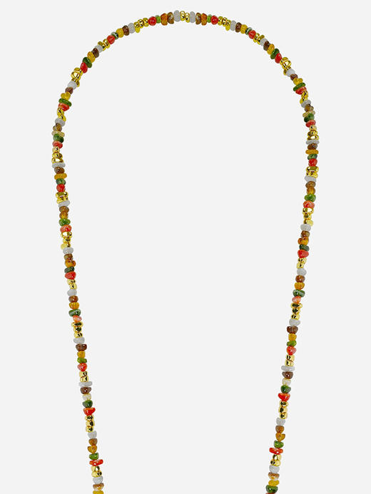 北京仓｜La Coque Française-LIVIYA-卡其拼色 串珠 长款 手机链［法国设计师］ 商品图2