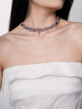 北京仓｜Lorina Balteanu-Giselle-玻璃珠 水晶 项链［法国设计师］