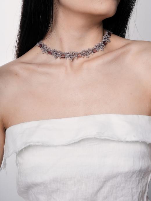 北京仓｜Lorina Balteanu-Giselle-玻璃珠 水晶 项链［法国设计师］ 商品图0