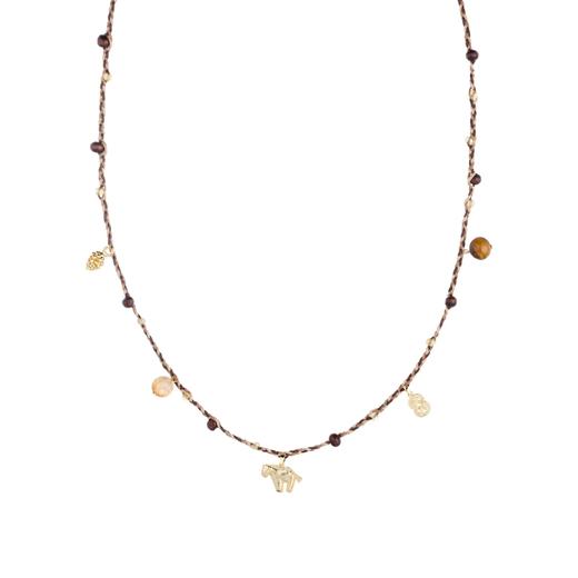 马上有钱旷野编绳项链 商品图0