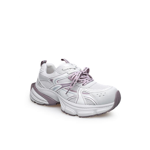 豪麟名鞋奥莱迪嘉女鞋时尚老爹鞋牛皮革/织物DJYSO61WX210灰色  原价1660元 商品图0