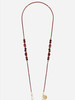 北京仓｜La Coque Française-CHIARA-酒红色 串珠 长款 手机链［法国设计师］ 商品缩略图0