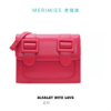 泰国 MERIMIES麦瑞迷 剑桥包拼色纯色 单肩邮差包斜挎包女包包 商品缩略图3