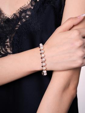 北京仓｜Lorina Balteanu-DALLAS-珍珠 石榴石 手链［法国设计师］