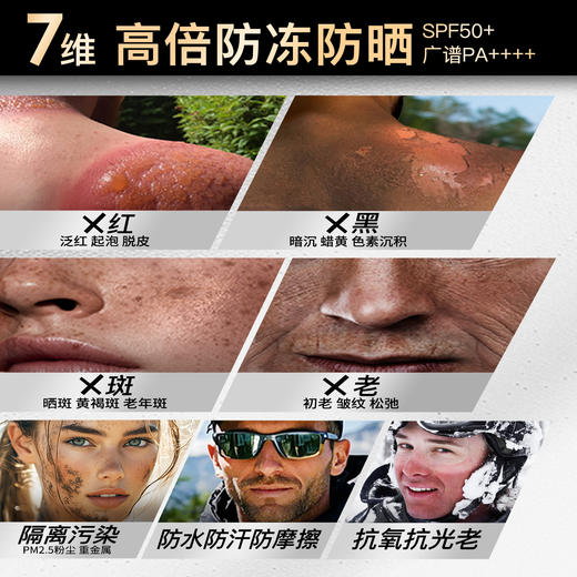 iLab艾莱博极限运动MAX广谱 物理防晒小银管(抗氧抗光老)精华霜 商品图1