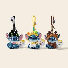 蜂蜜罐 史迪奇围巾毛绒钥匙扣