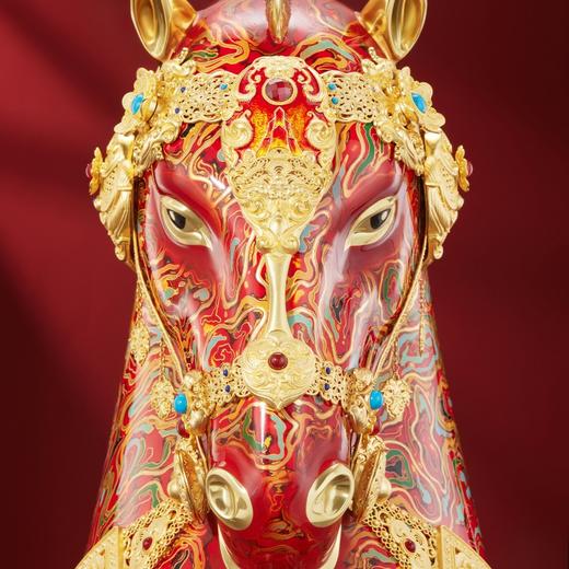 朱炳仁·铜 马富贵十二兽首马年装饰摆件高端艺术品收藏开业送礼 商品图2