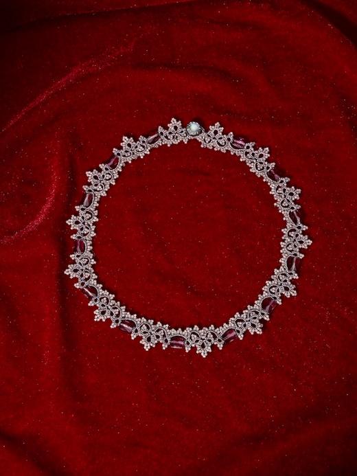 北京仓｜Lorina Balteanu-Giselle-玻璃珠 水晶 项链［法国设计师］ 商品图1