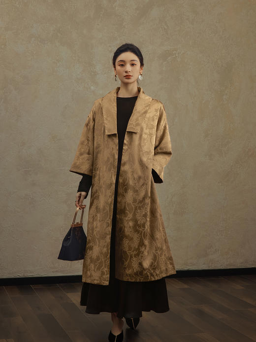 盛唐婧 |镜花水月古法植物染色开衫 商品图0