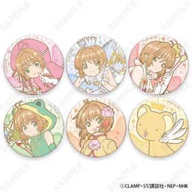 魔卡少女樱 透明牌篇 甜品 徽章 吧唧 6包/盒 谷子